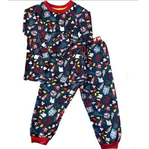 Disney Boys Mickey Pajama Set Size 4T